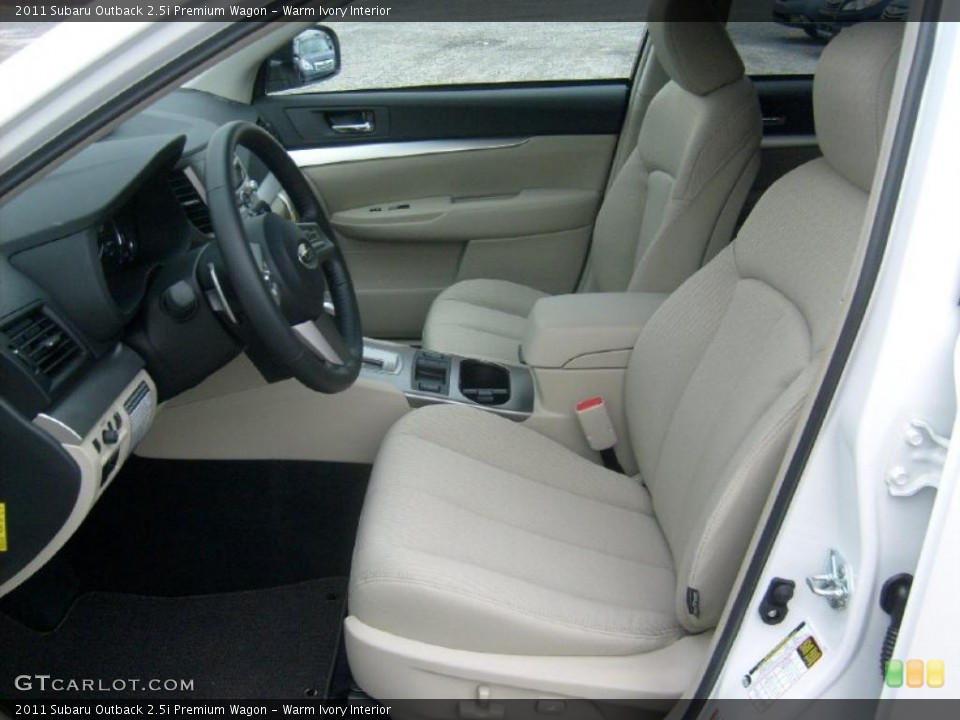 Warm Ivory Interior Photo for the 2011 Subaru Outback 2.5i Premium Wagon #47061578