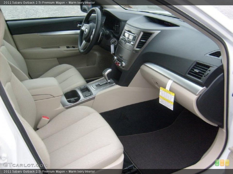 Warm Ivory Interior Photo for the 2011 Subaru Outback 2.5i Premium Wagon #47061632