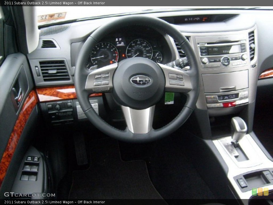 Off Black Interior Steering Wheel for the 2011 Subaru Outback 2.5i Limited Wagon #47062403