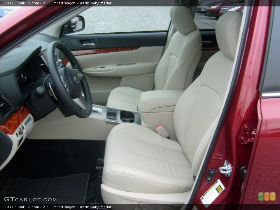Warm Ivory Interior Photo for the 2011 Subaru Outback 2.5i Limited Wagon #47063135