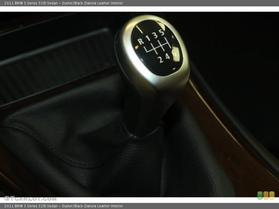 Oyster/Black Dakota Leather Interior Transmission for the 2011 BMW 3 Series 328i Sedan #47063264