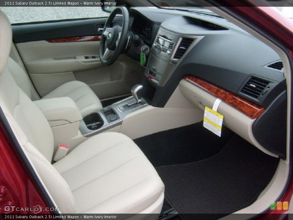 Warm Ivory Interior Photo for the 2011 Subaru Outback 2.5i Limited Wagon #47063360