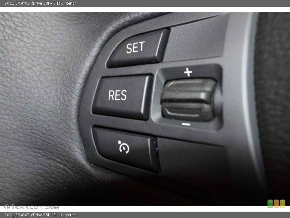 Black Interior Controls for the 2011 BMW X3 xDrive 28i #47063516