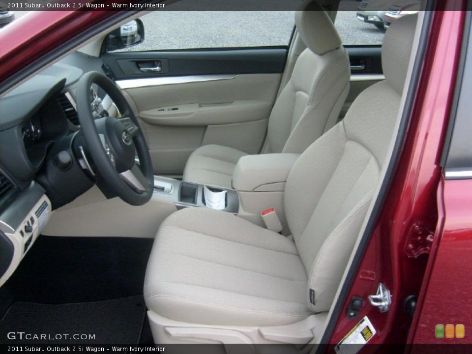 Warm Ivory Interior Photo for the 2011 Subaru Outback 2.5i Wagon #47064089
