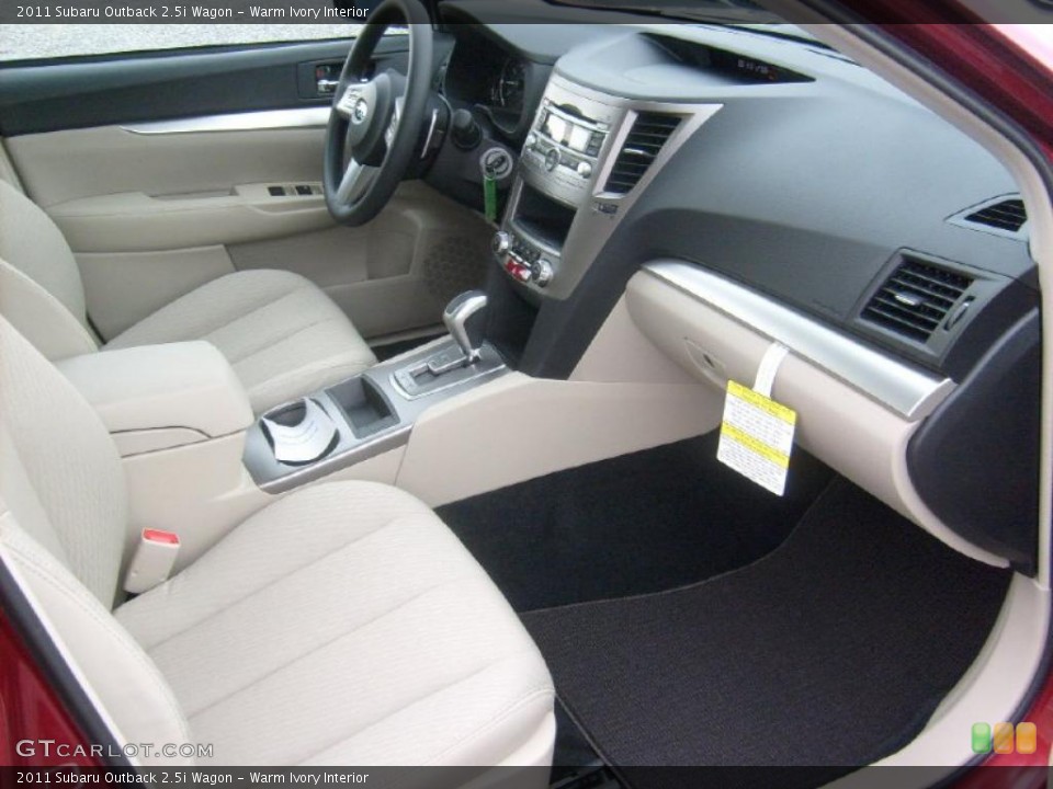 Warm Ivory Interior Photo for the 2011 Subaru Outback 2.5i Wagon #47064134