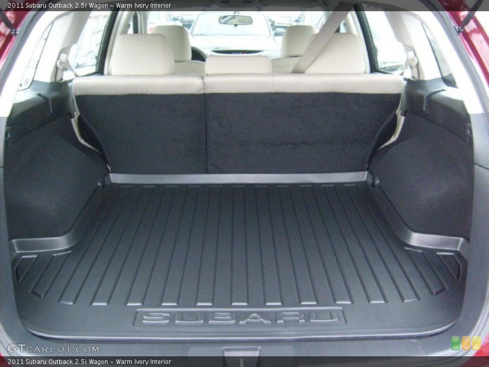 Warm Ivory Interior Trunk for the 2011 Subaru Outback 2.5i Wagon #47064284