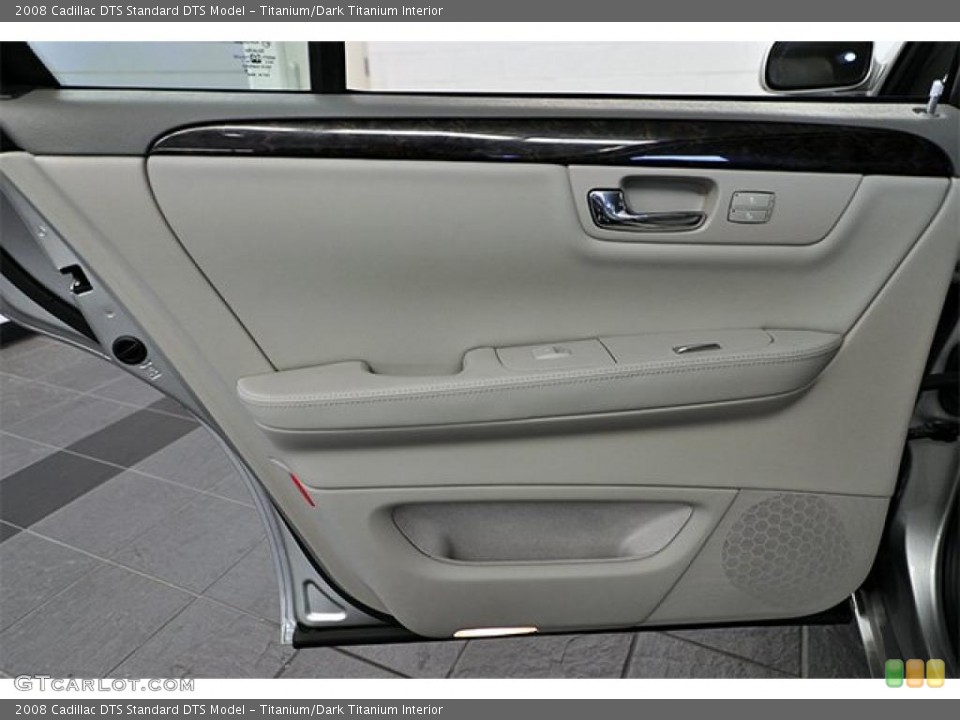 Titanium/Dark Titanium Interior Door Panel for the 2008 Cadillac DTS  #47064518