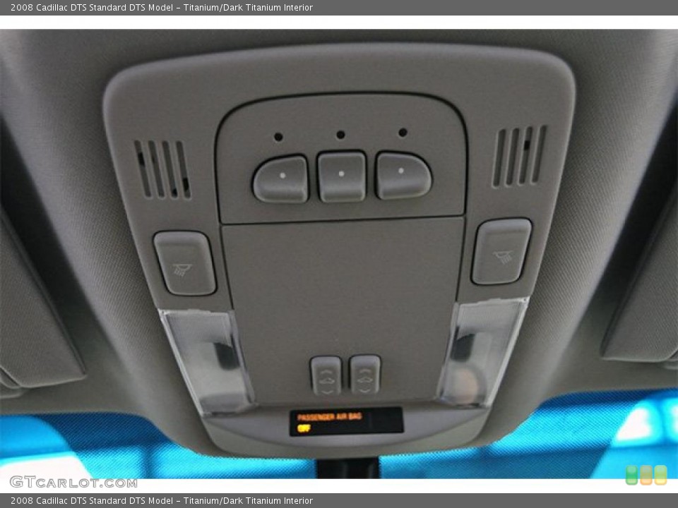 Titanium/Dark Titanium Interior Controls for the 2008 Cadillac DTS  #47064635