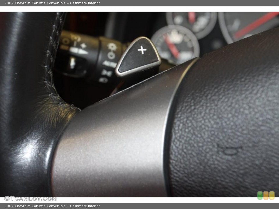 Cashmere Interior Controls for the 2007 Chevrolet Corvette Convertible #47064668