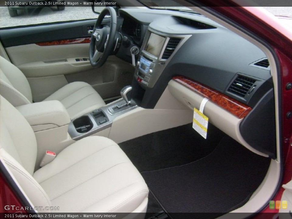 Warm Ivory Interior Photo for the 2011 Subaru Outback 2.5i Limited Wagon #47064968