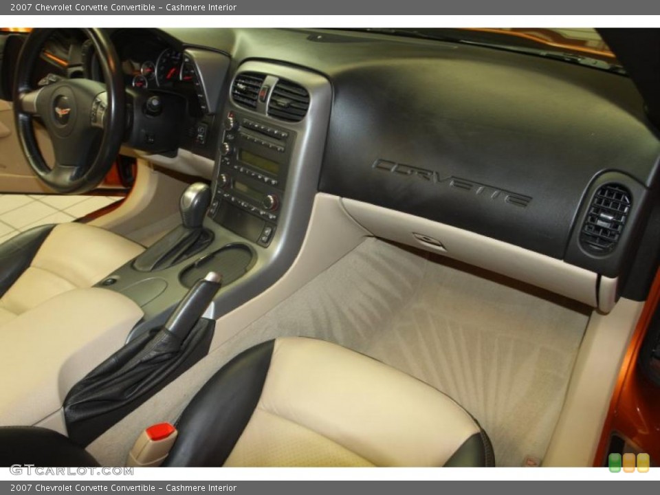Cashmere Interior Dashboard for the 2007 Chevrolet Corvette Convertible #47065199