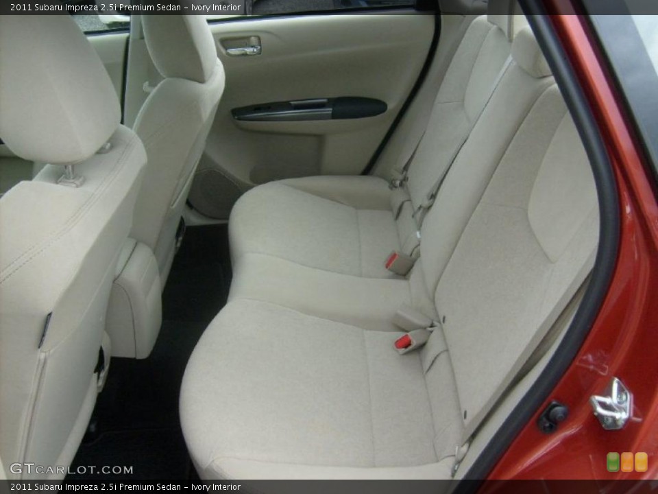 Ivory Interior Photo for the 2011 Subaru Impreza 2.5i Premium Sedan #47065703