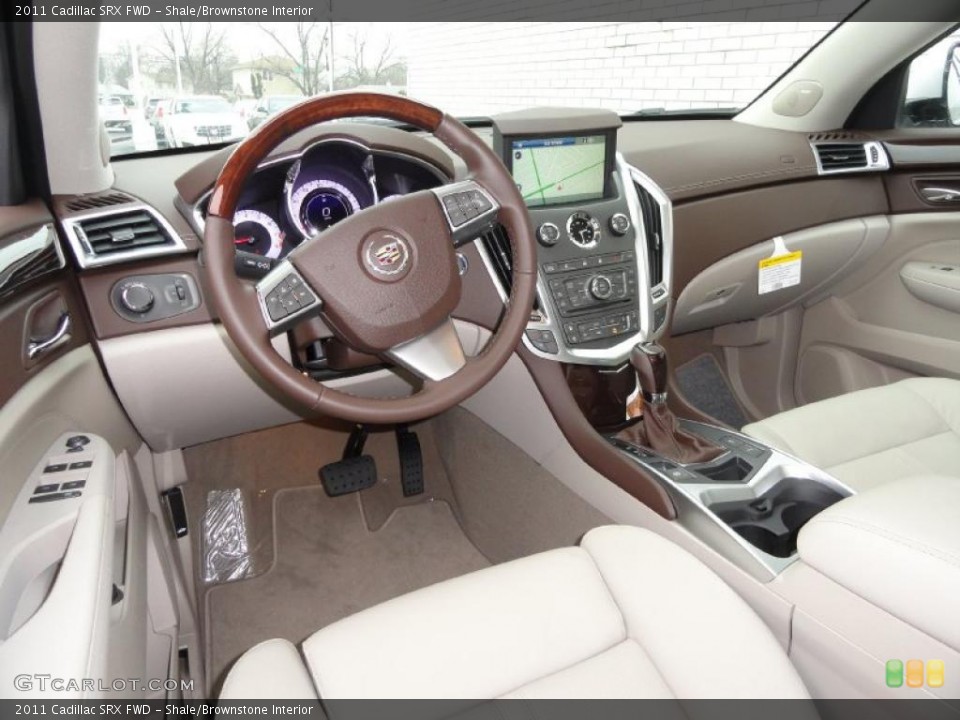 Shale/Brownstone Interior Prime Interior for the 2011 Cadillac SRX FWD #47066171