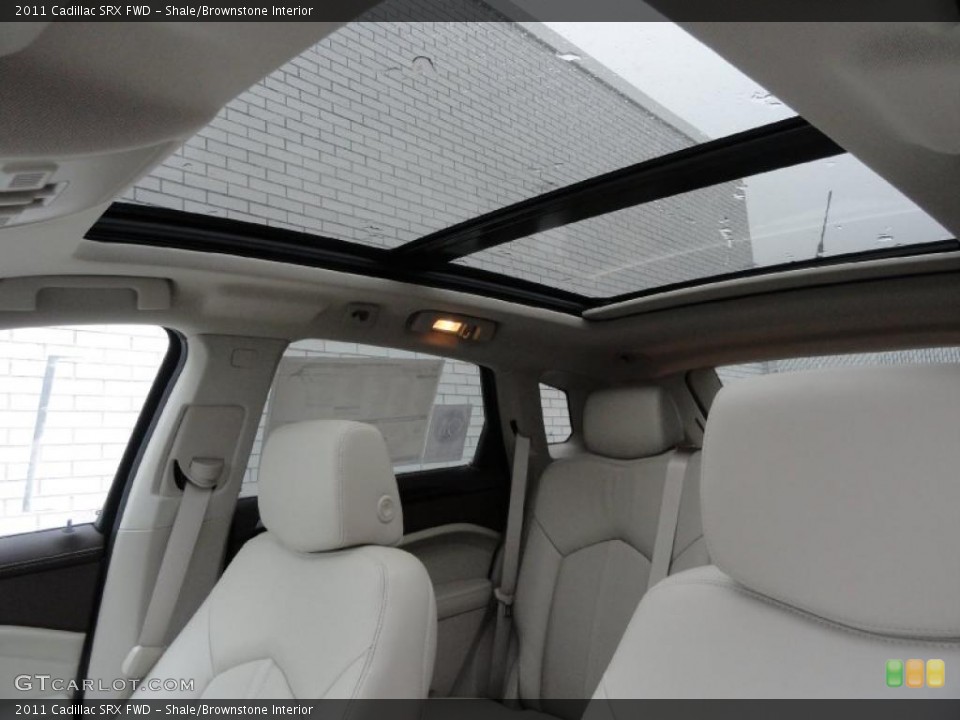 Shale/Brownstone Interior Sunroof for the 2011 Cadillac SRX FWD #47066207