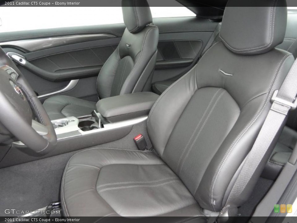 Ebony Interior Photo for the 2011 Cadillac CTS Coupe #47066492