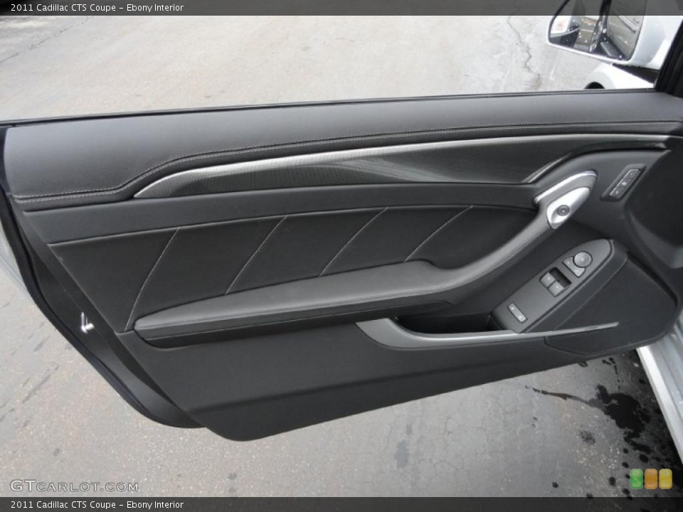 Ebony Interior Door Panel for the 2011 Cadillac CTS Coupe #47066543