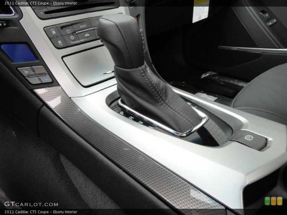 Ebony Interior Transmission for the 2011 Cadillac CTS Coupe #47066585