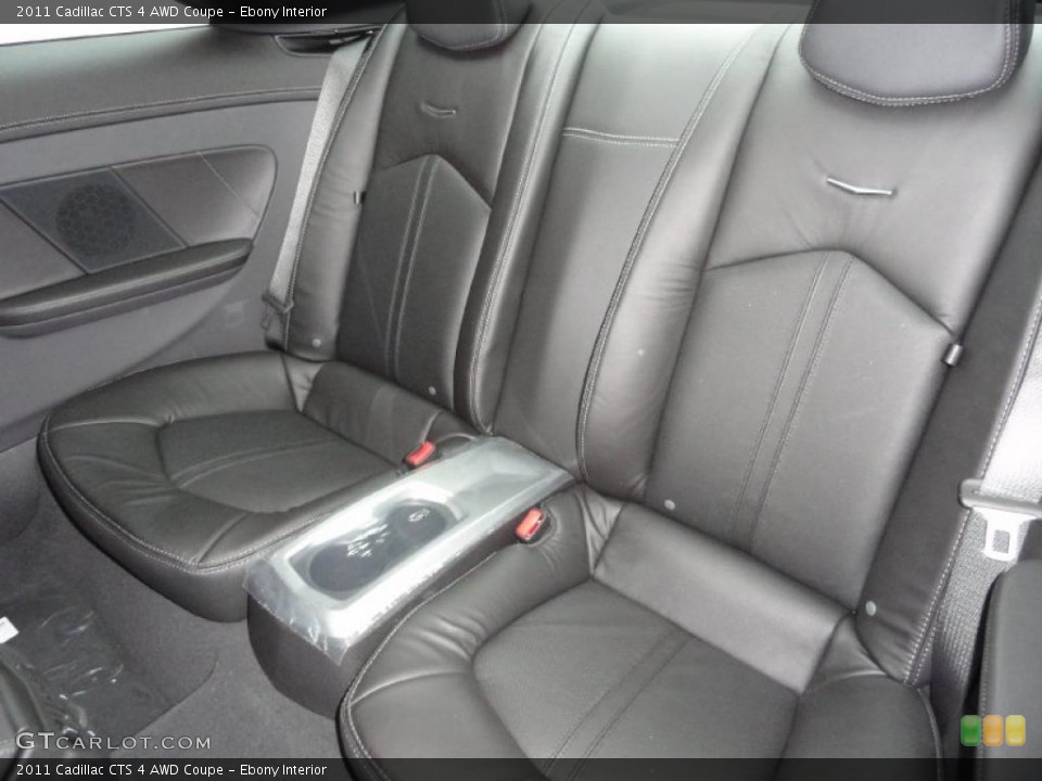 Ebony Interior Photo for the 2011 Cadillac CTS 4 AWD Coupe #47066837