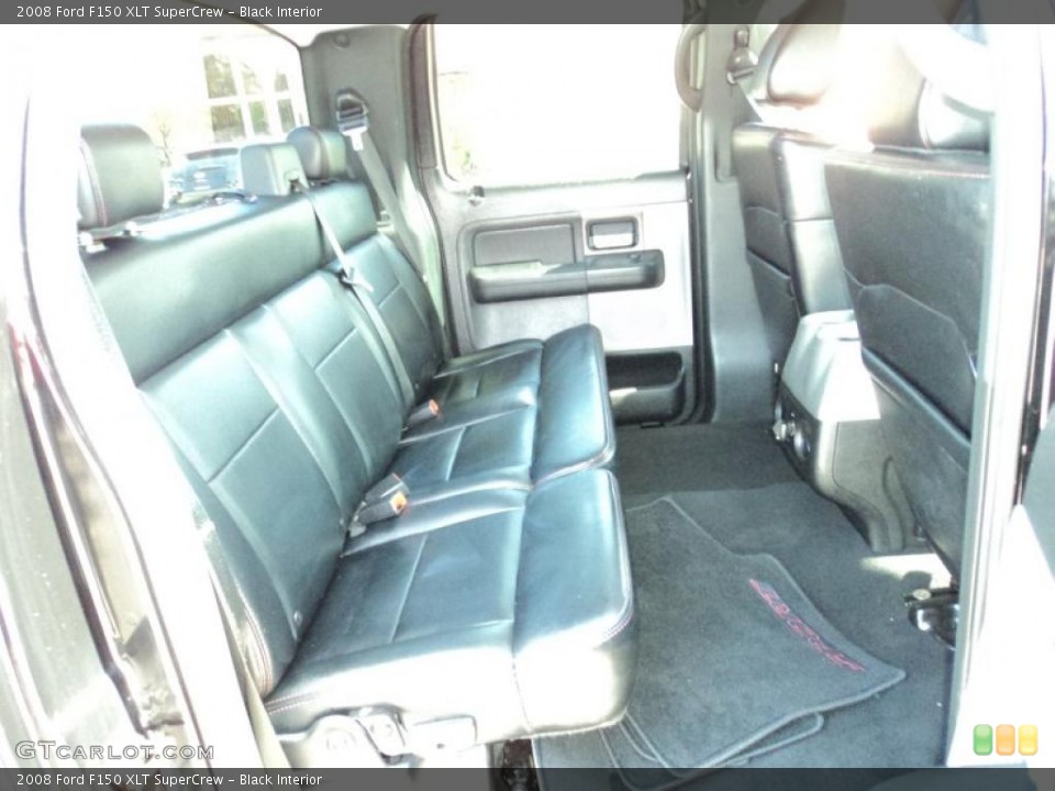 Black Interior Photo for the 2008 Ford F150 XLT SuperCrew #47067254