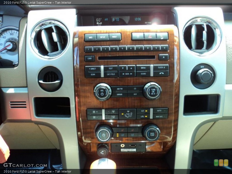 Tan Interior Controls for the 2010 Ford F150 Lariat SuperCrew #47068634