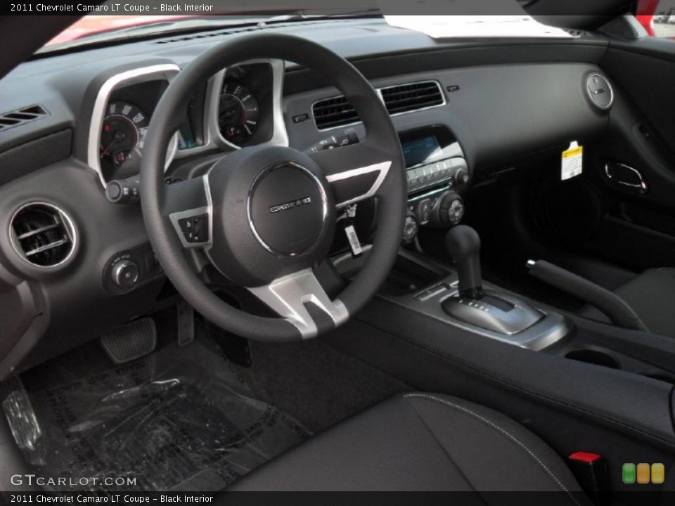 Black Interior Prime Interior for the 2011 Chevrolet Camaro LT Coupe #47070188