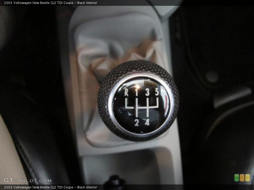 Black Interior Transmission for the 2003 Volkswagen New Beetle GLS TDI Coupe #47070539