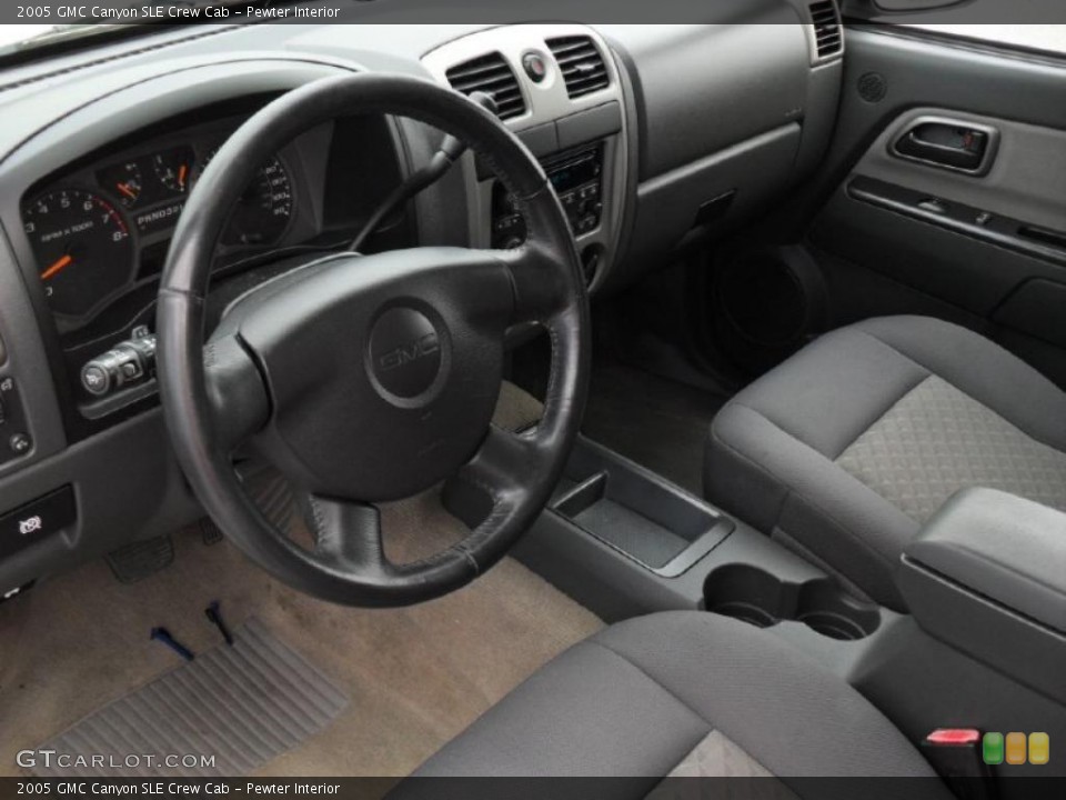 Pewter Interior Photo for the 2005 GMC Canyon SLE Crew Cab #47071331