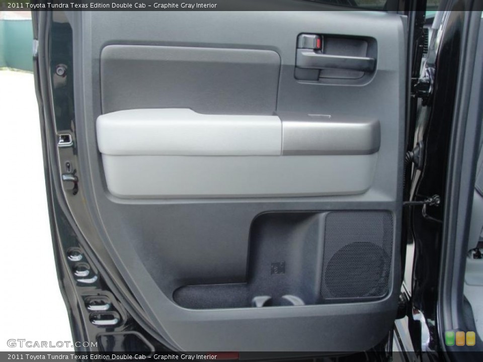 Graphite Gray Interior Door Panel for the 2011 Toyota Tundra Texas Edition Double Cab #47072030