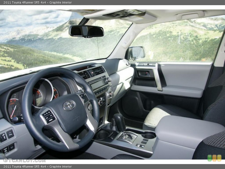 Graphite Interior Photo for the 2011 Toyota 4Runner SR5 4x4 #47072258