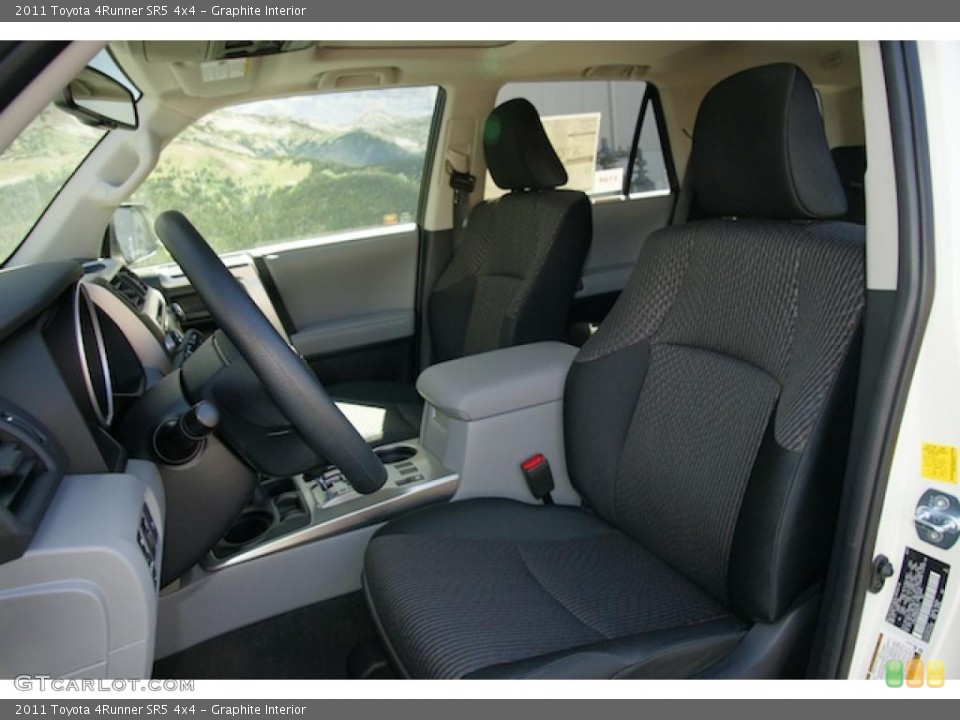 Graphite Interior Photo for the 2011 Toyota 4Runner SR5 4x4 #47072285