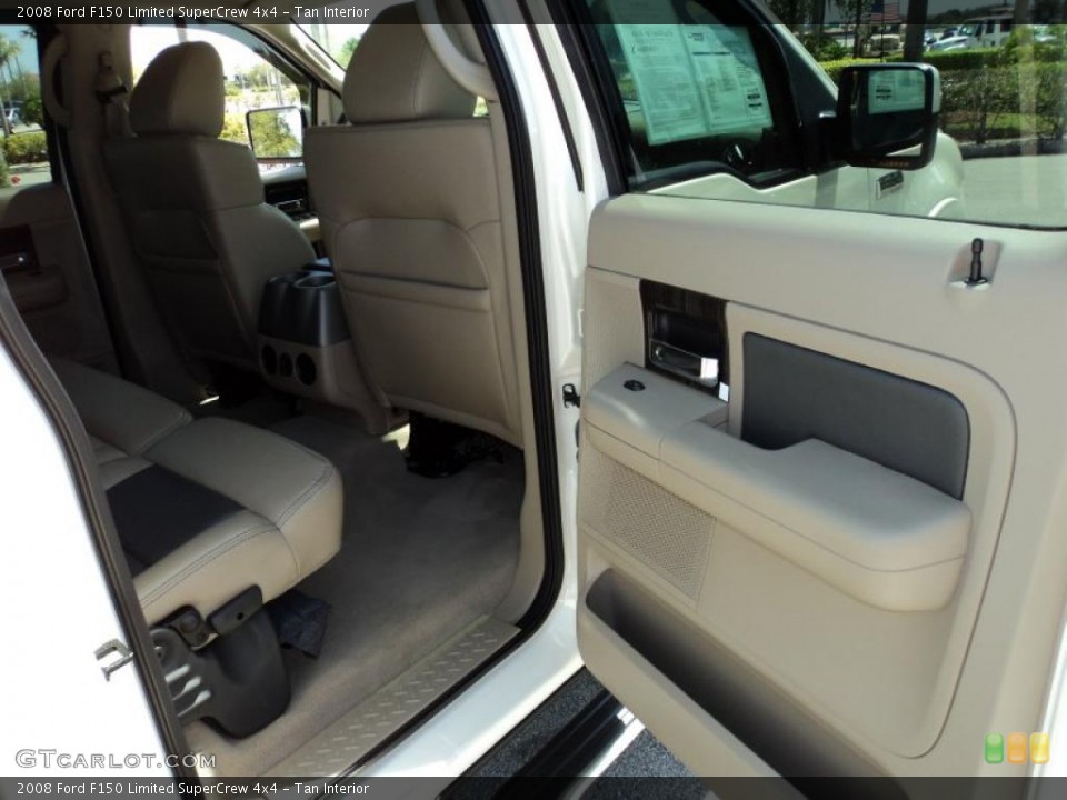 Tan Interior Photo for the 2008 Ford F150 Limited SuperCrew 4x4 #47072453