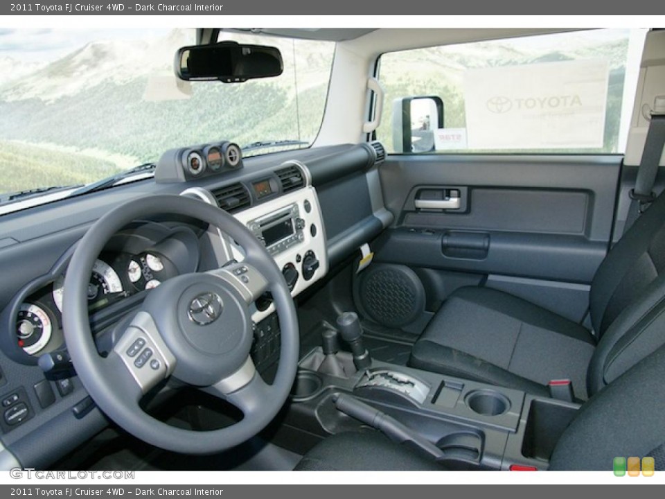 Dark Charcoal Interior Photo for the 2011 Toyota FJ Cruiser 4WD #47072684