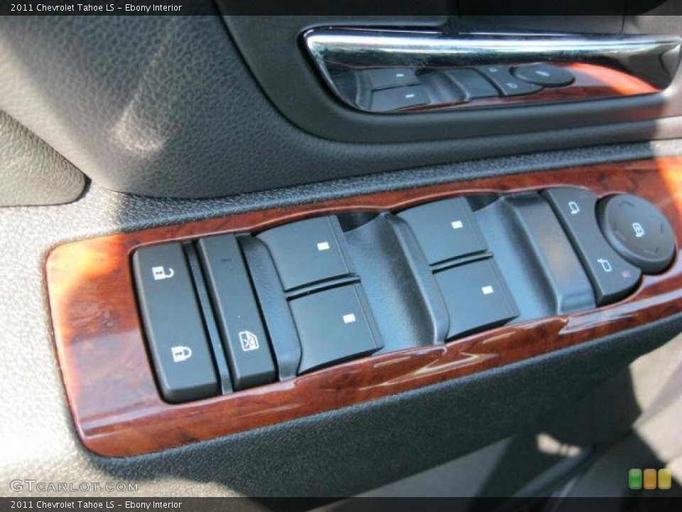 Ebony Interior Controls for the 2011 Chevrolet Tahoe LS #47073797