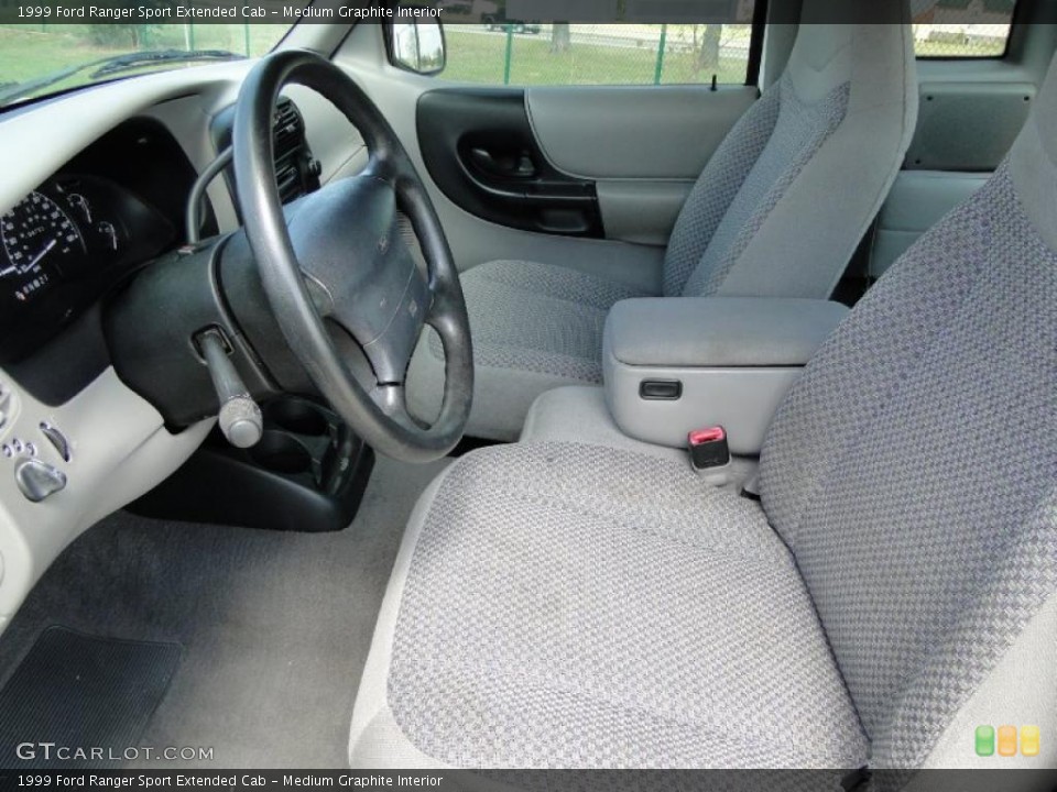 Medium Graphite Interior Photo for the 1999 Ford Ranger Sport Extended Cab #47073995