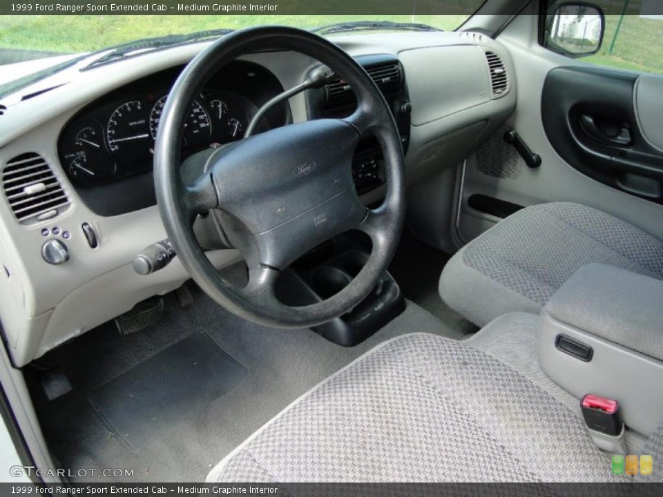 Medium Graphite Interior Photo for the 1999 Ford Ranger Sport Extended Cab #47074010