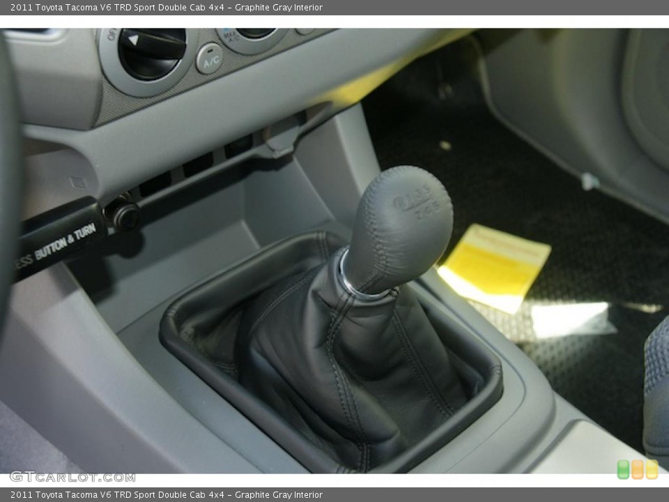 Graphite Gray Interior Transmission for the 2011 Toyota Tacoma V6 TRD Sport Double Cab 4x4 #47074871