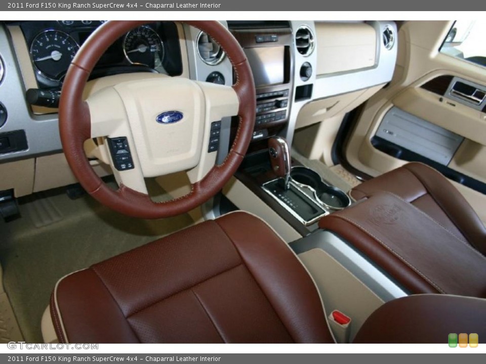Chaparral Leather Interior Photo for the 2011 Ford F150 King Ranch SuperCrew 4x4 #47075852