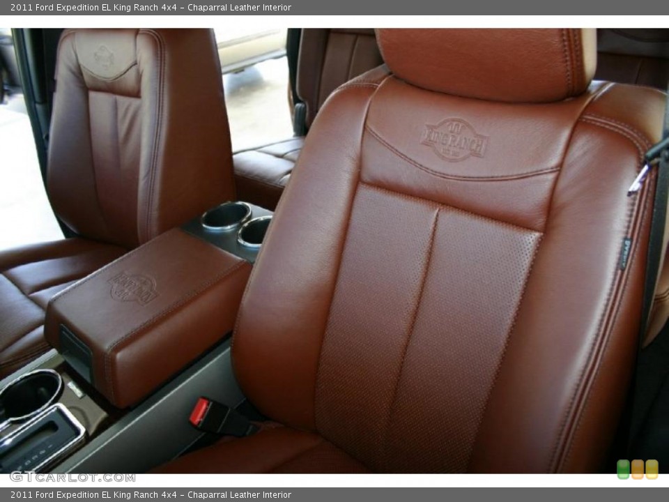 Chaparral Leather Interior Photo for the 2011 Ford Expedition EL King Ranch 4x4 #47076653