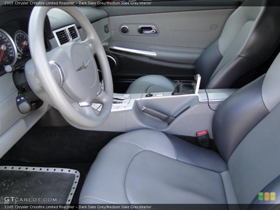 Dark Slate Grey/Medium Slate Grey Interior Photo for the 2005 Chrysler Crossfire Limited Roadster #47076932