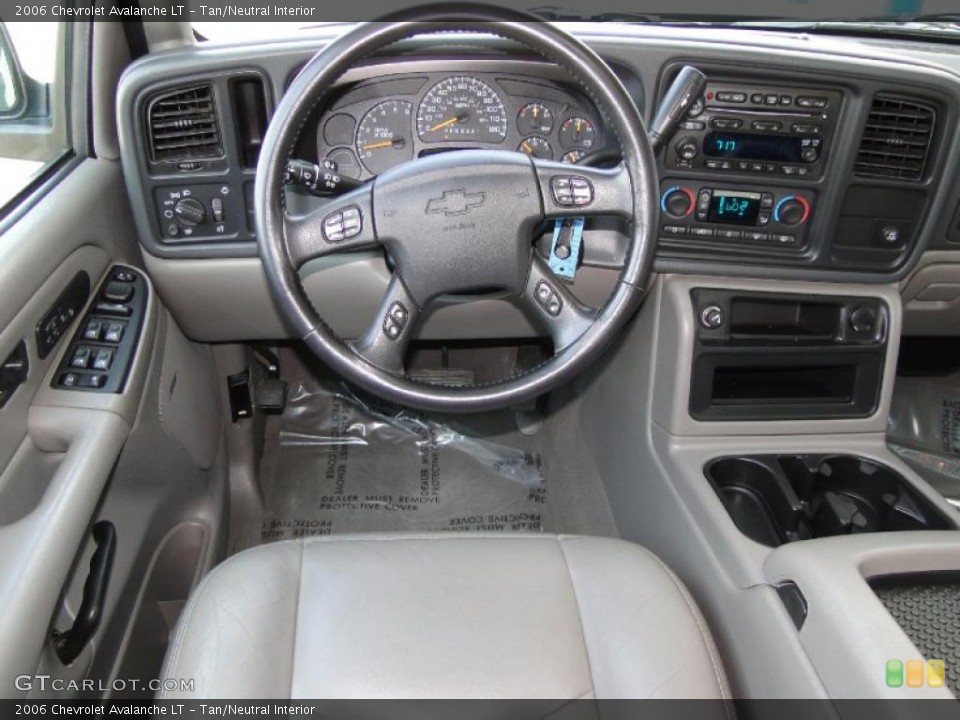 Tan/Neutral Interior Dashboard for the 2006 Chevrolet Avalanche LT #47077583