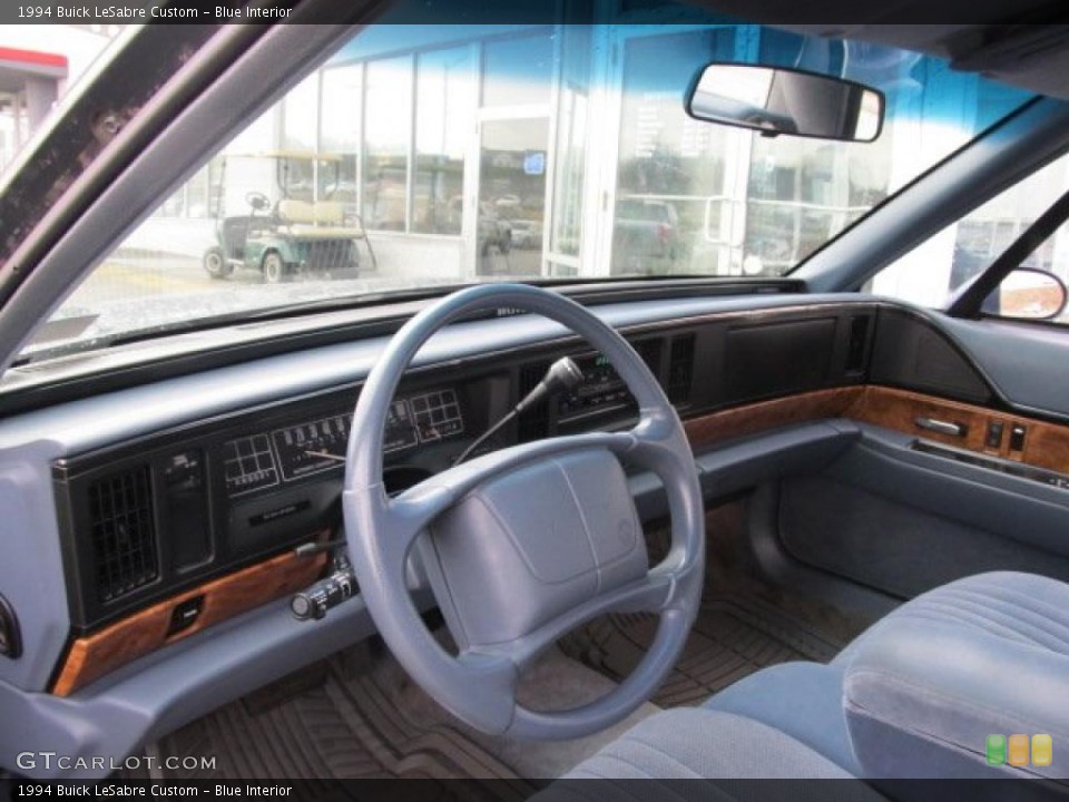 Blue Interior Dashboard for the 1994 Buick LeSabre Custom #47077931
