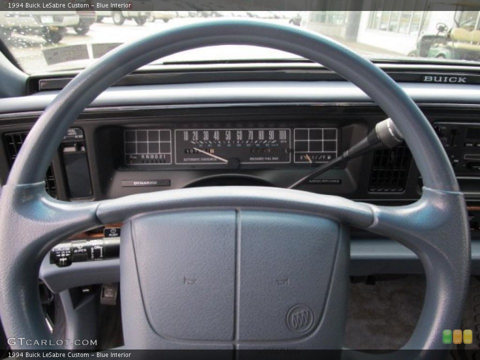 Blue Interior Steering Wheel for the 1994 Buick LeSabre Custom #47077985