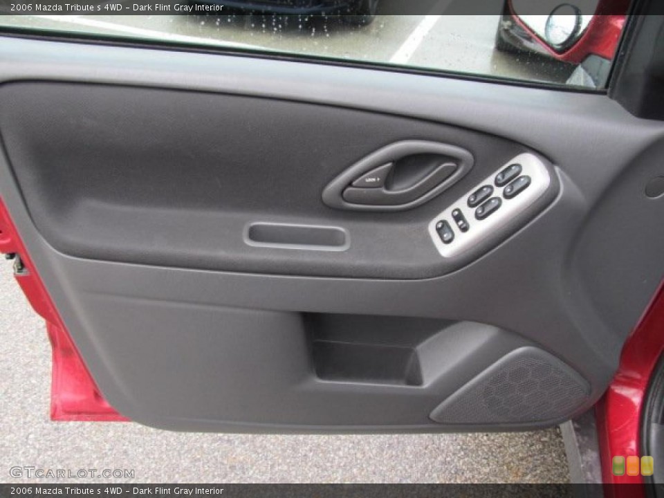 Dark Flint Gray Interior Door Panel for the 2006 Mazda Tribute s 4WD #47082410