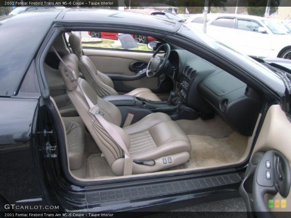 Taupe Interior Photo for the 2001 Pontiac Firebird Trans Am WS-6 Coupe #47084096