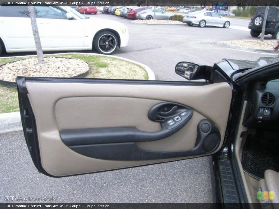 Taupe Interior Door Panel for the 2001 Pontiac Firebird Trans Am WS-6 Coupe #47084111