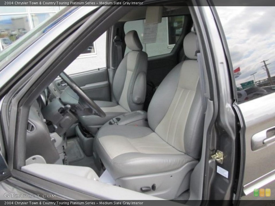 Medium Slate Gray Interior Photo for the 2004 Chrysler Town & Country Touring Platinum Series #47084240