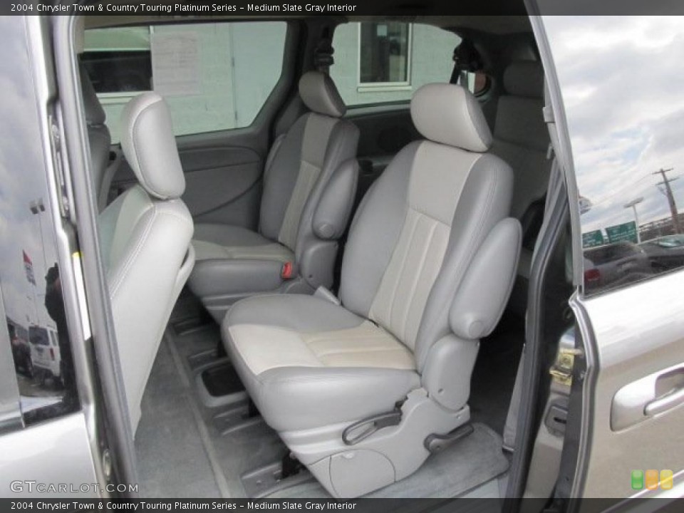 Medium Slate Gray Interior Photo for the 2004 Chrysler Town & Country Touring Platinum Series #47084270