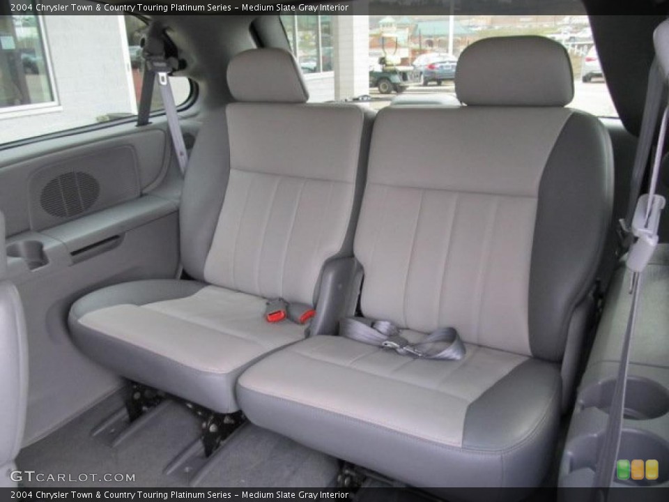 Medium Slate Gray Interior Photo for the 2004 Chrysler Town & Country Touring Platinum Series #47084282