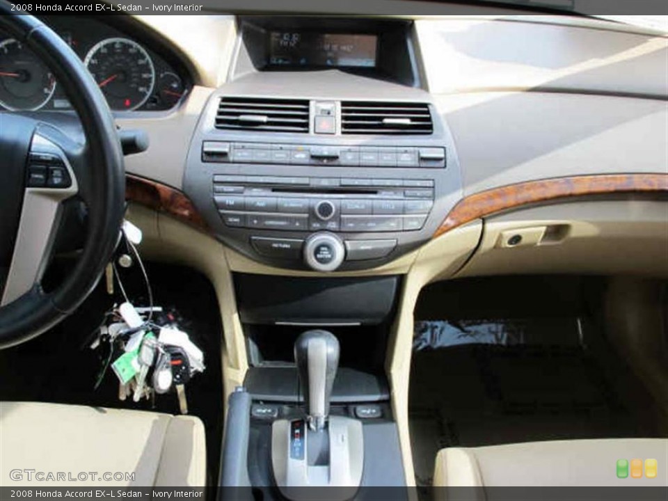 Ivory Interior Controls for the 2008 Honda Accord EX-L Sedan #47084552