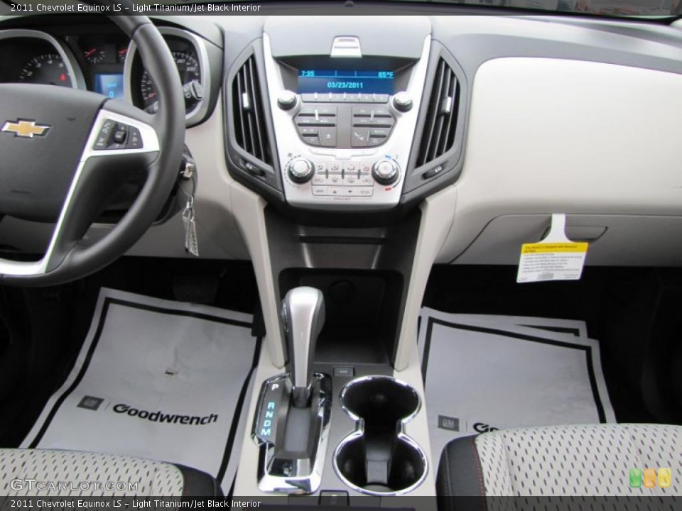 Light Titanium/Jet Black Interior Dashboard for the 2011 Chevrolet Equinox LS #47084852